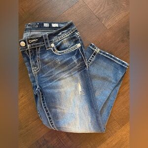 Miss Me Distressed Capris